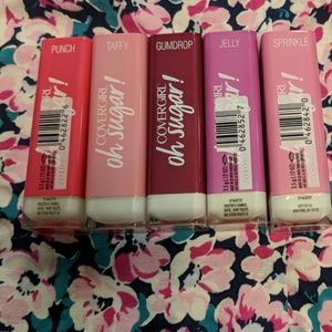 5 Covergirl Oh Sugar Infused Balm lipstick